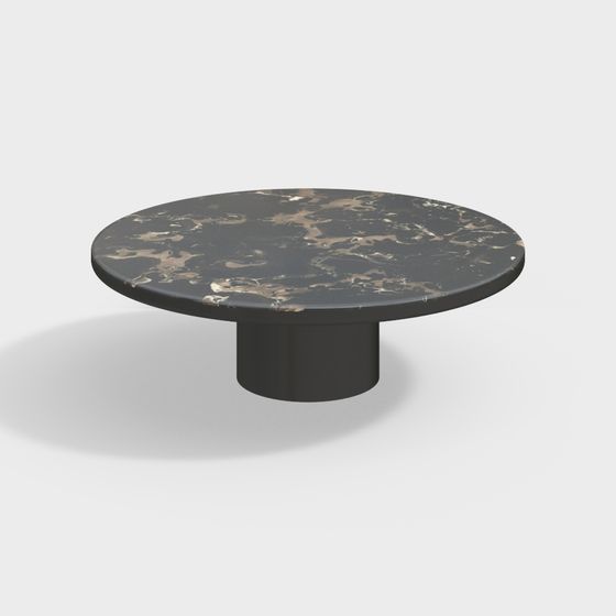 Elegant Round Table 3D Model Design for Modern Interiors