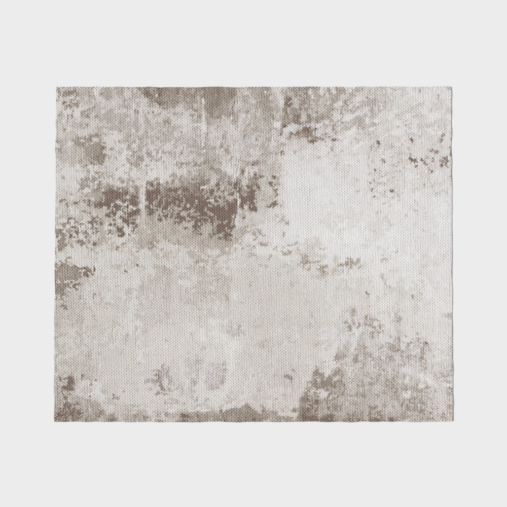 Tapis en tissu carré pour salle de thé