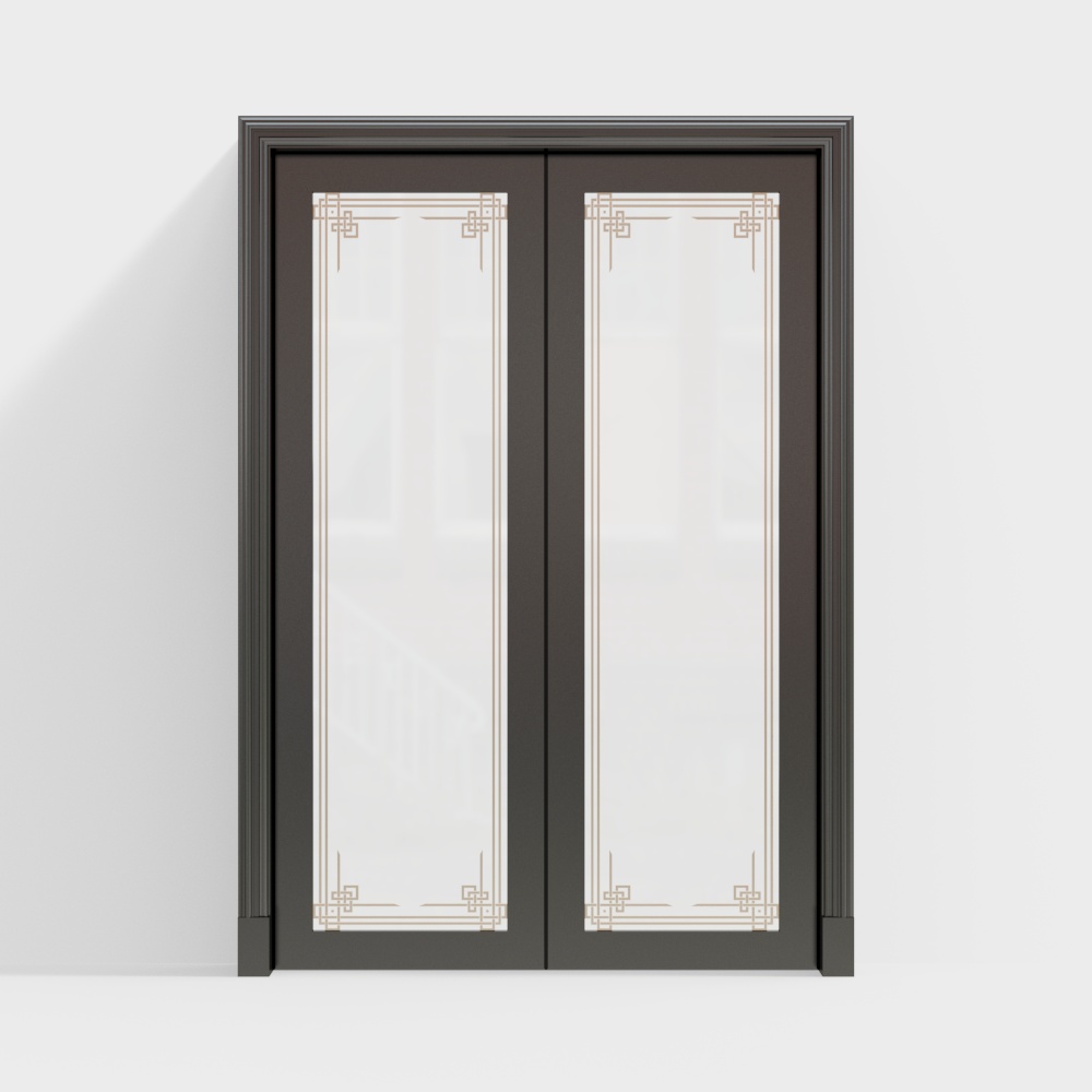New Chinese-style Sliding Door