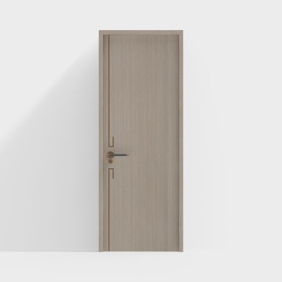 Minimalist Door 3D model