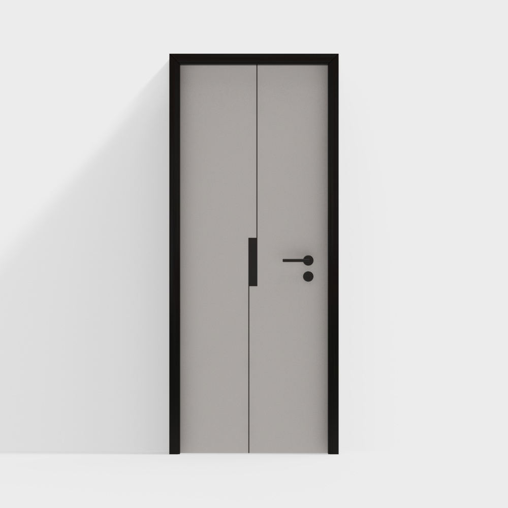 Modern Minimalist Single Door