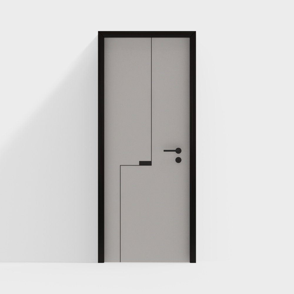 Modern Minimalist Single Door