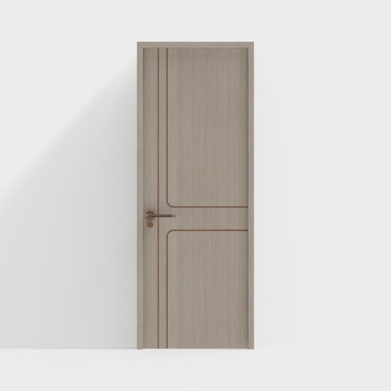Minimalist Door 3D model