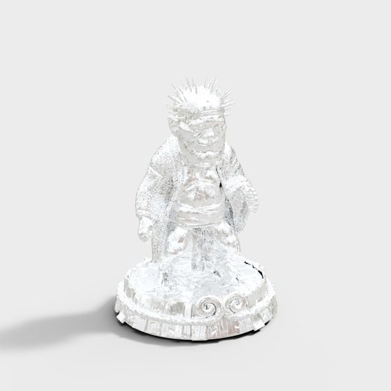 Frostbound Demon 3D model