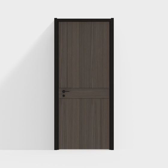 Urban Door 3D model for Modern Minimalist Spaces