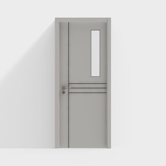 Urban Window 3D model for Modern Interiors