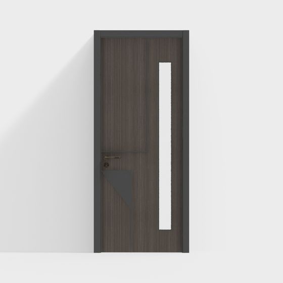 Puerta simple moderna