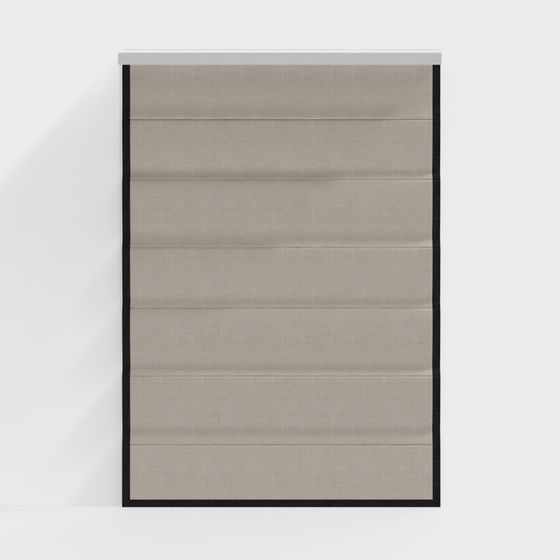 Origami Screen 3D model for Modern Interiors