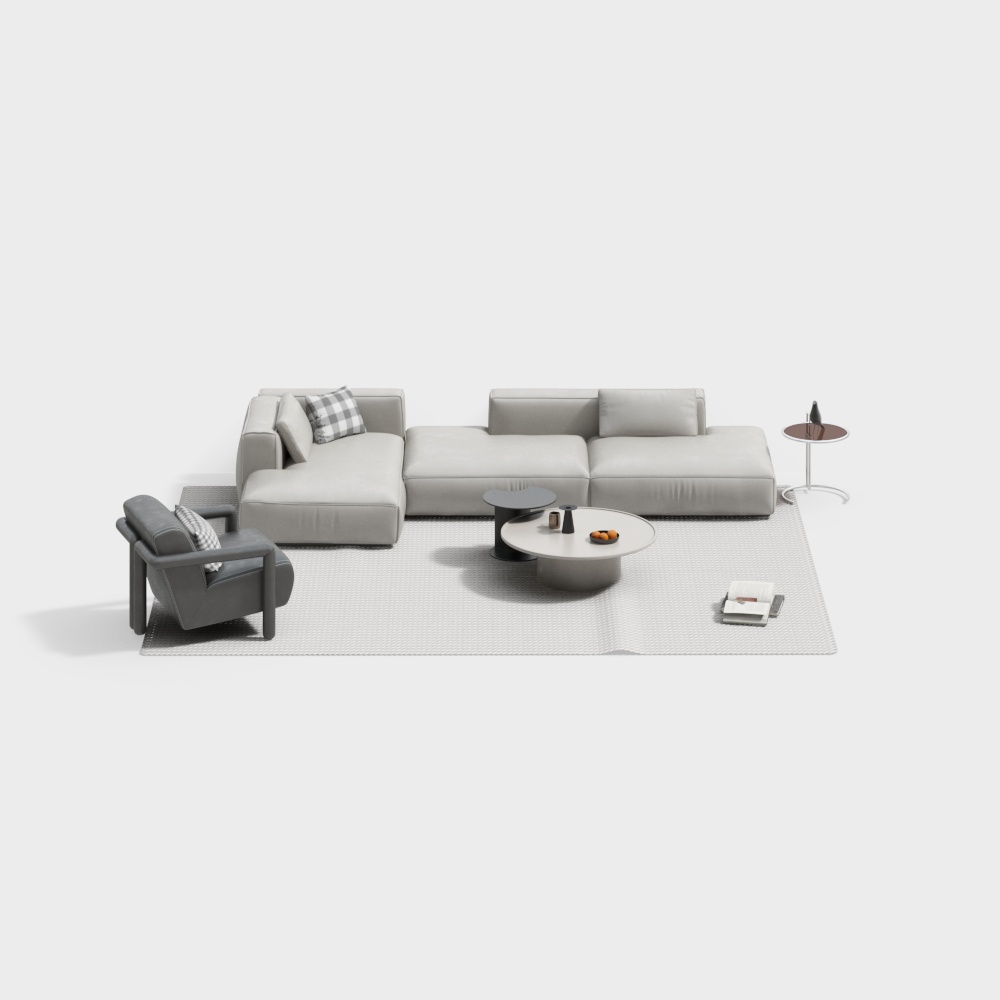 Modern Corner Sofa Set