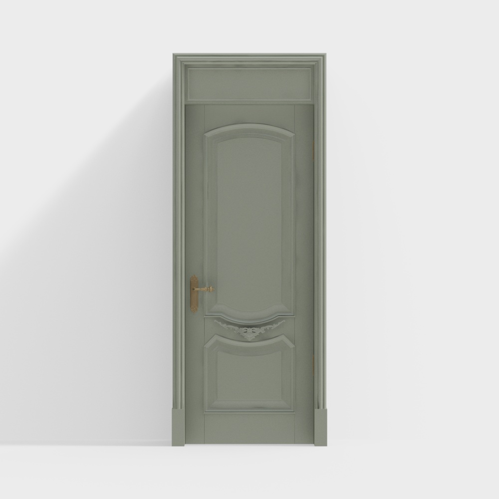 Simple European Single Door