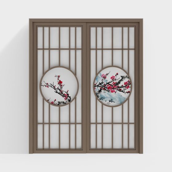 Stylish Eastern Aesthetic 3D Model