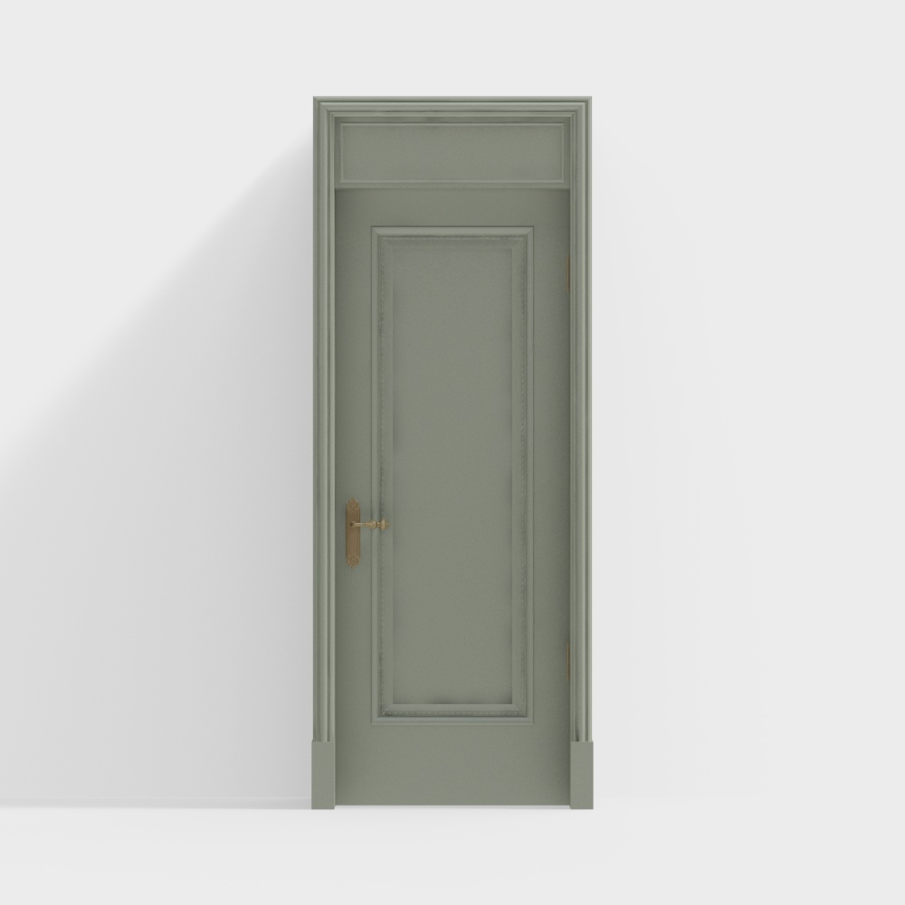 Northern European Single Door