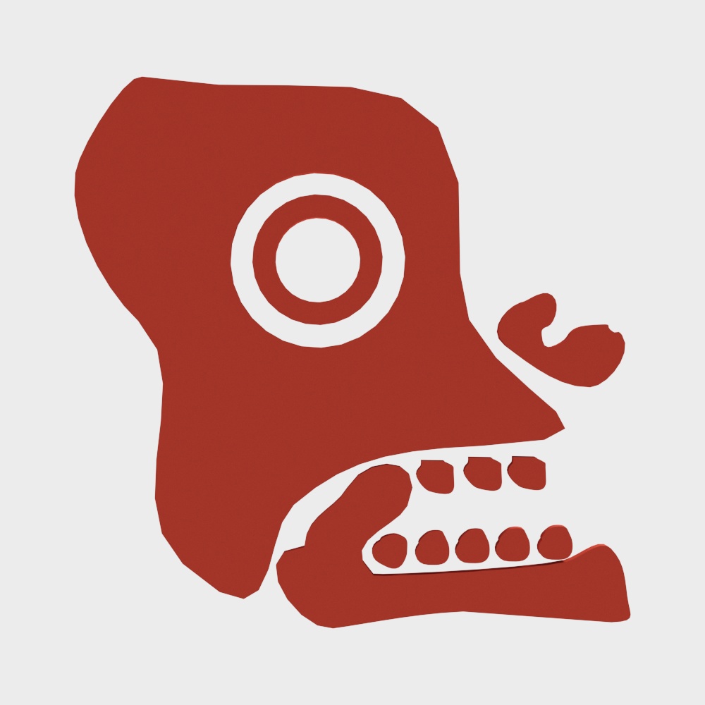 Red Alien 3D model
