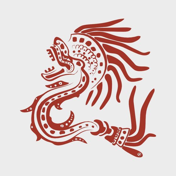 Winding Dragon 3D Model