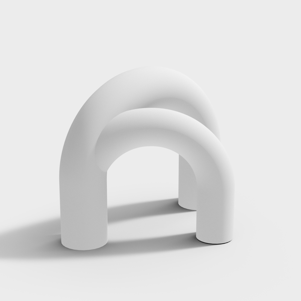 Abstract Art Ornament