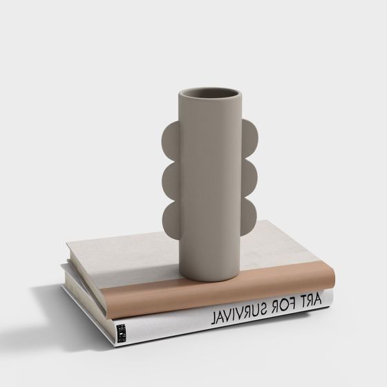 Streamlined Art Vase 3D model