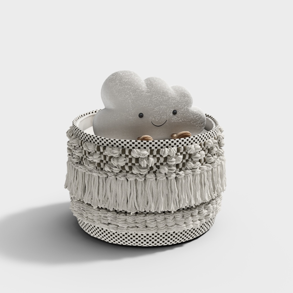 Modern Children's Room Toy Storage Basket