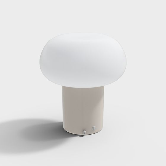 Mushroom Lamp 3D model for Contemporary Spaces