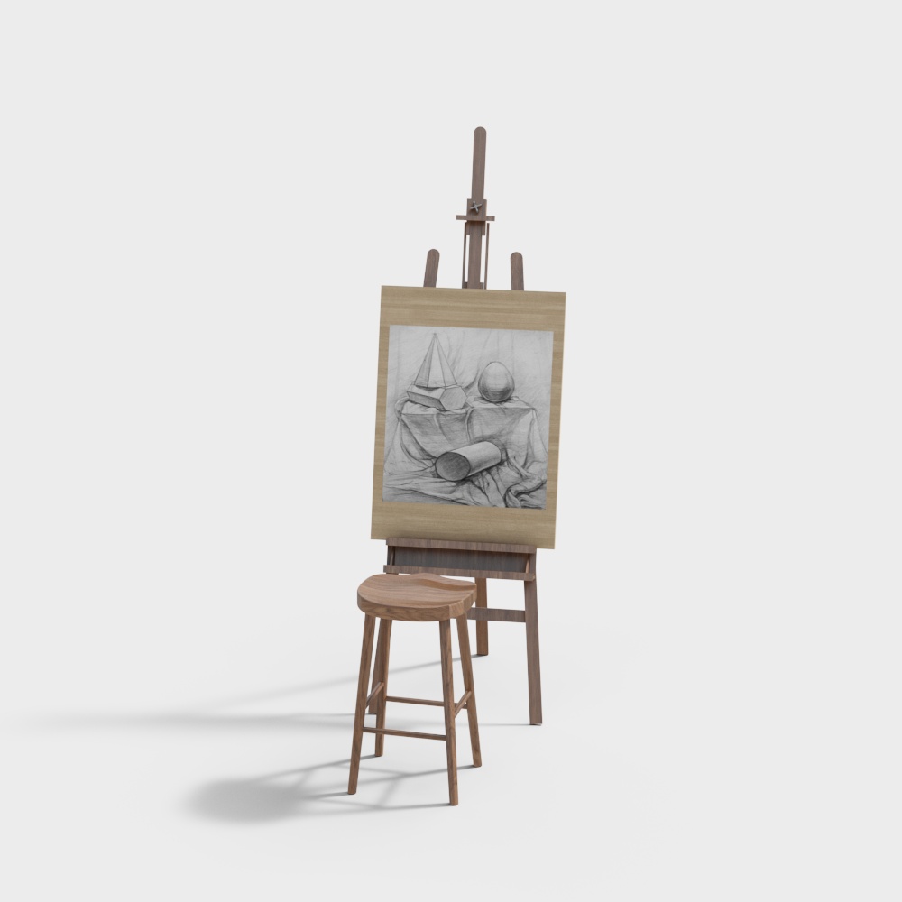 Sketch Studio 3D Model for Artists