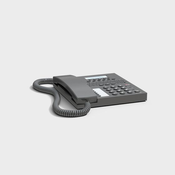 Classic Vintage Telephone 3D model for Creative Projects