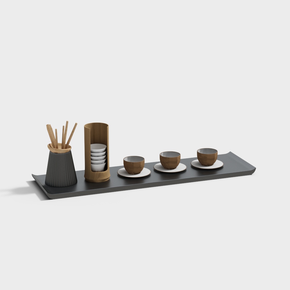 日本茶室茶具配件