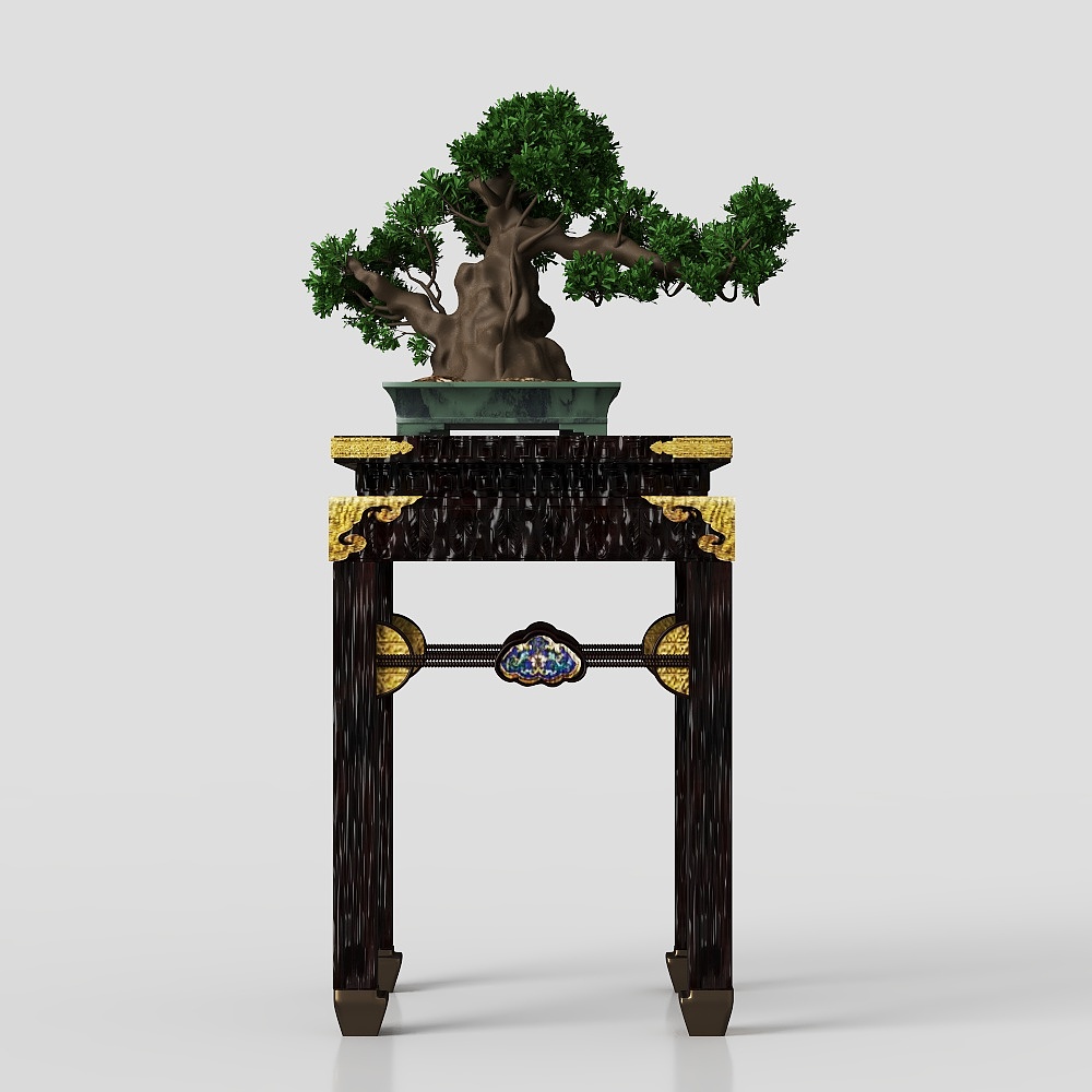 Бонсай сосна в новом китайском стиле