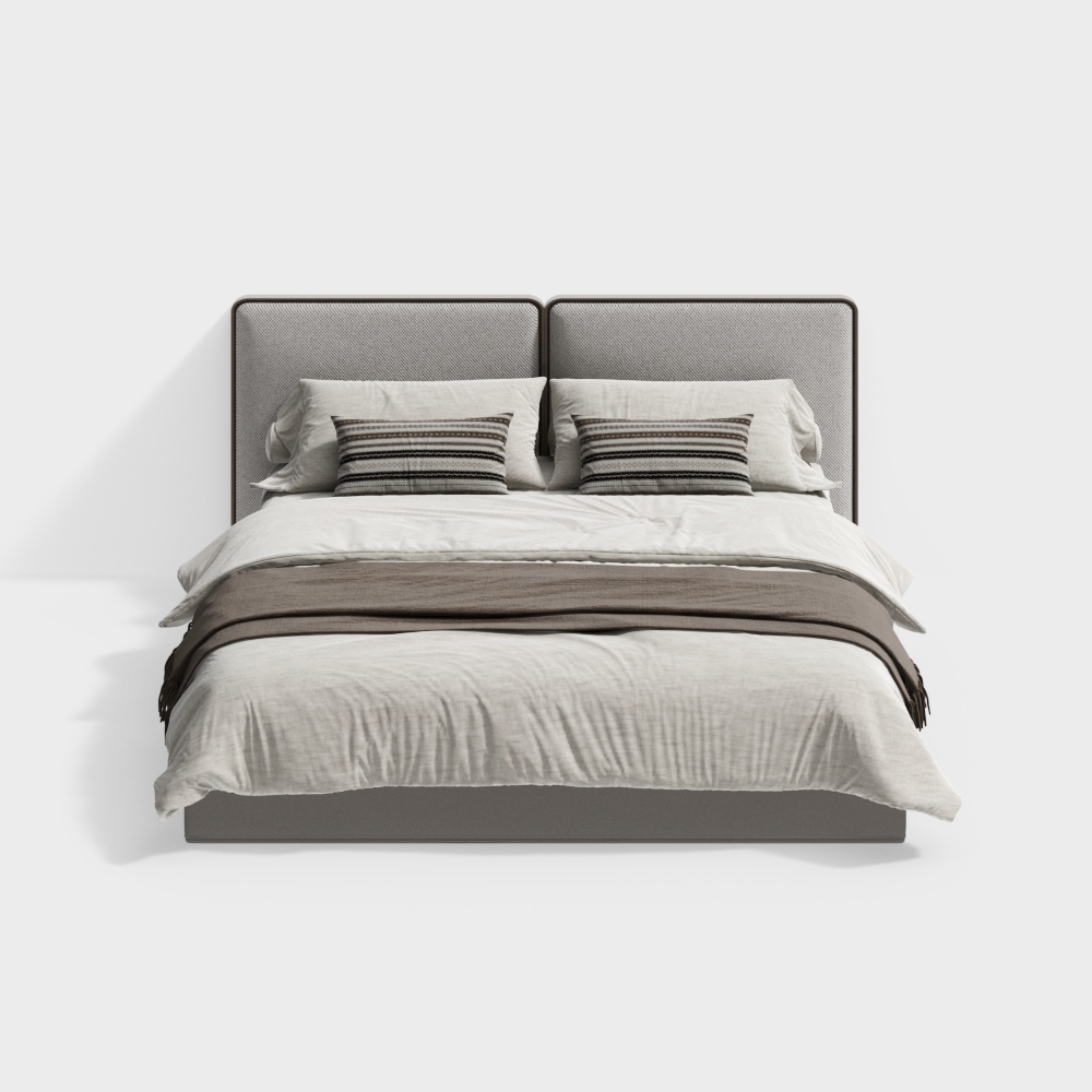 Qingmo01 New Chinese-Style Bed