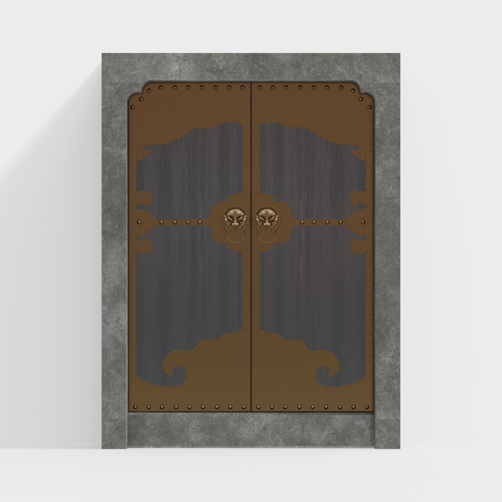 Portone tradizionale cinese