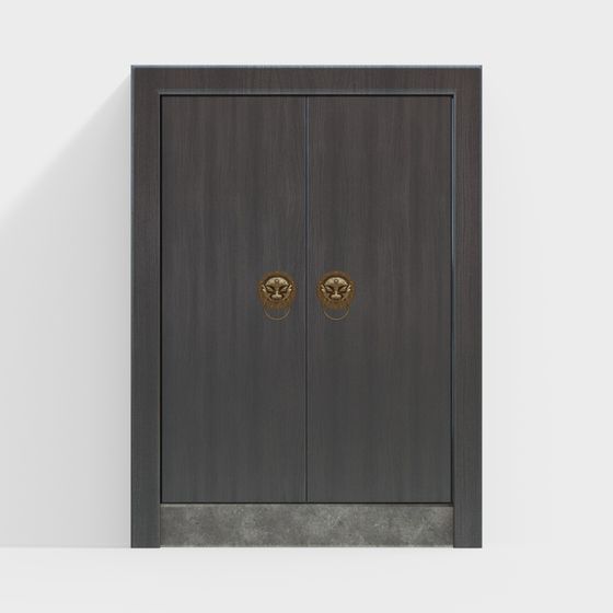 Ancient Door 3D Model for Creative Projects