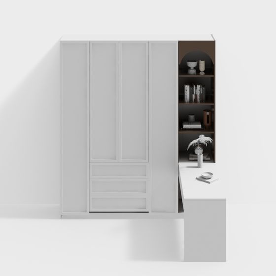Urban Storage Cabinet 3D model