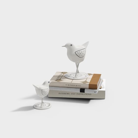 Minimalist Bird 3D model