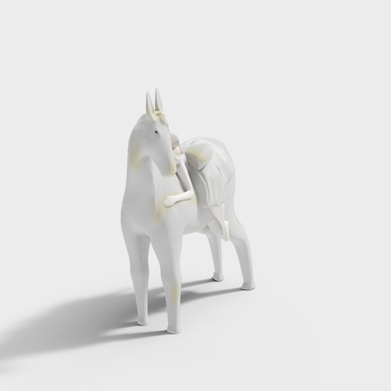 Dreamlike Unicorn 3D model for Creative Projects