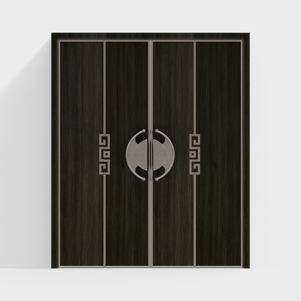 Urban Gate 3D model - Fusion of Tradition and Modernity