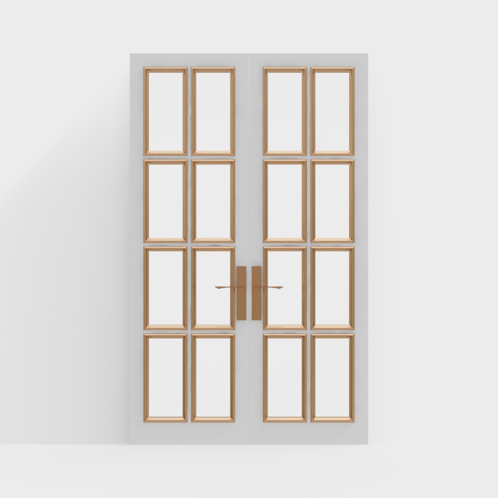 Modern Simple European Double Door