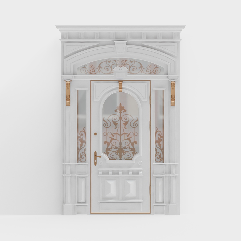 Porte simple européenne