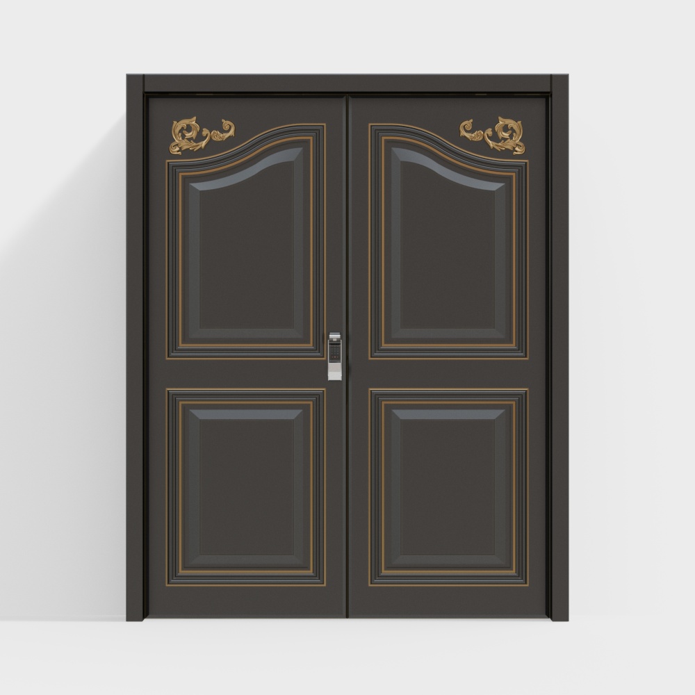 Simple European Double Door