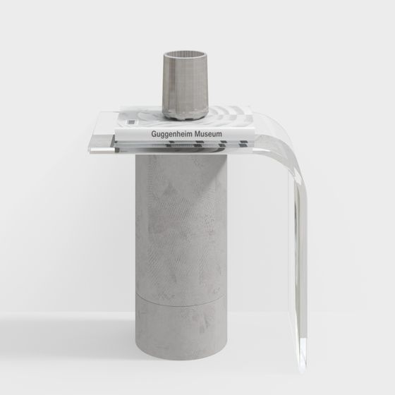 Guggenheim Museum Table 3D model