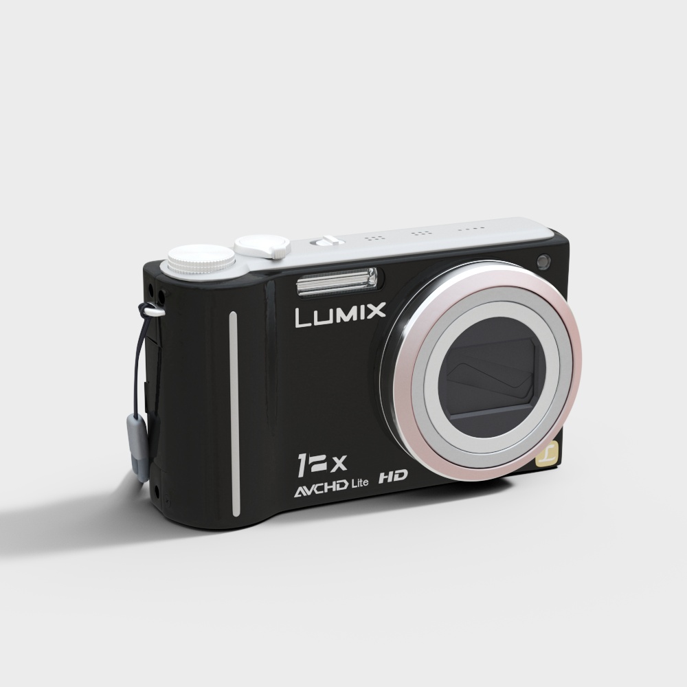 Realistic Lumix Camera 3D model for Creative Projects