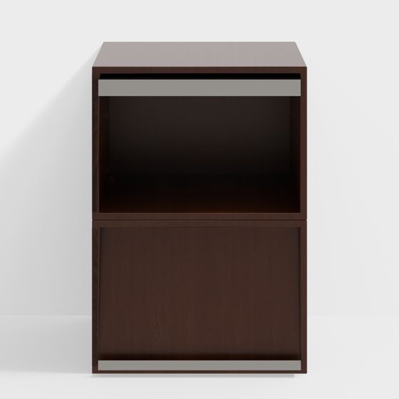 Urban Corner Bookshelf 3D model