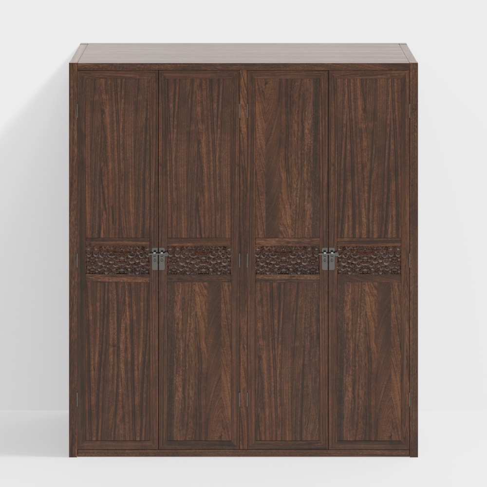 GY101-4-Four-Door Wardrobe