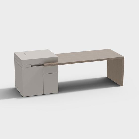 Urban Workspace Desk 3D model