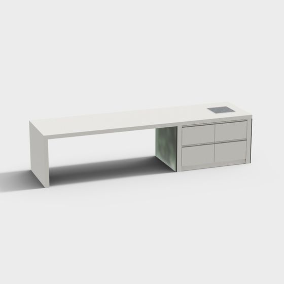 Urban Workspace Desk 3D model