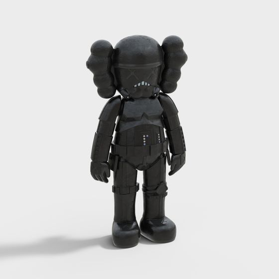 Cyber Trooper 3D model for Creative Projects