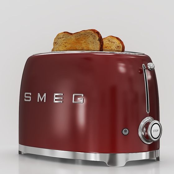 Vintage SMEG Toaster 3D model