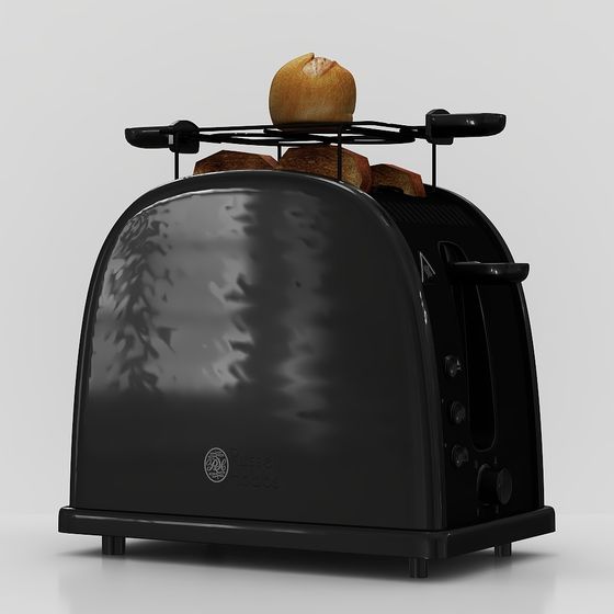 Realistic Russell Hobbs Toaster 3D model for Creative Projects