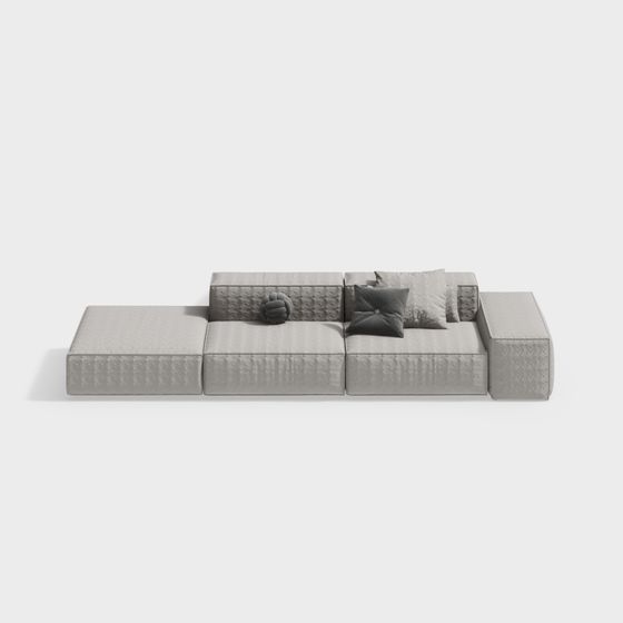 Urban Comfort 3D Model Sofa