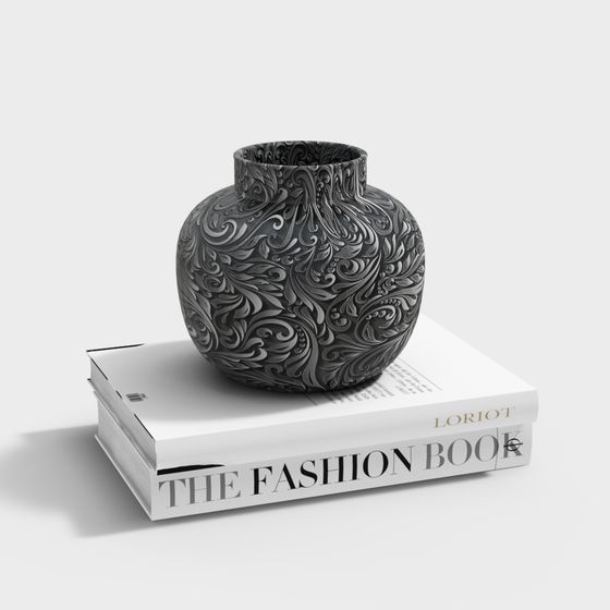 Vintage Flower Vase 3D model for Creative Projects