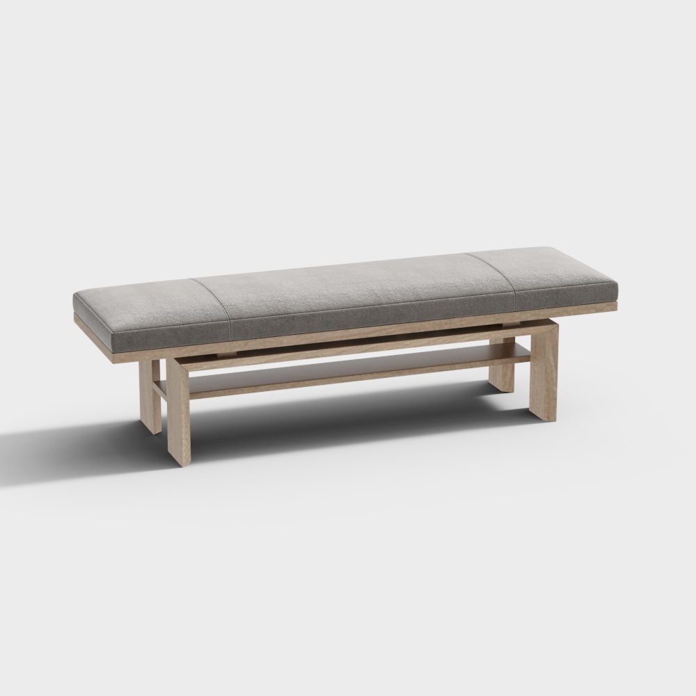 Sedia da Tè Moderna in Tessuto a Strisce Lunghe