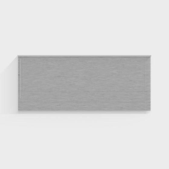 Minimalist Window Blinds 3D model