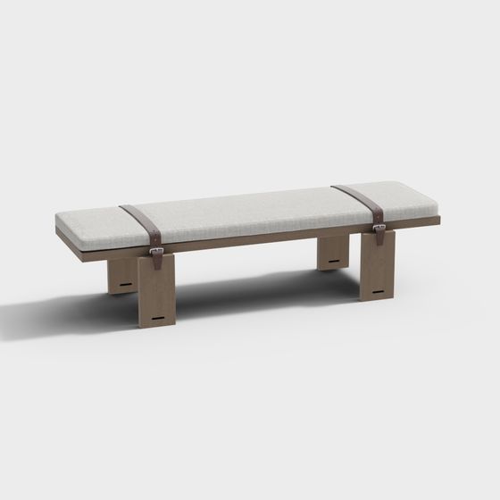 Modern Tea Room Long Bench